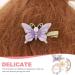 KALLORY Women's Acrylic Flower Hair Clips - 4pcs Rhinestone Bobby Pins for Girls & Women - Buy Online on GoSupps.com