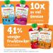 Pumpkin Organics 40s Pack Querbeet Bio Vegetables Quetschies - Sugar-Free Baby Food for 10-Month-Olds - Vegetarian Quetschie (40x100g) - Buy Online on GoSupps.com
