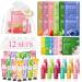 72 Pcs Bulk Gifts For Women Bulk Facial Mask Lip Balms Hand Creams & Under Eye Patches Spa Party Supplies Party Favors For Bridal Wedding Baby Shower Sleepover Party Christmas Stocking Stuffers