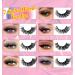 Fox Eyes 7 Styles Mixed Mink Lashes | 8D Volume Dramatic False Eyelashes by Lvmixwig - Buy Online on GoSupps.com