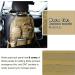 KEESIN Tactical Car Seat Back Organizer - Large Admin Pouch with MOLLE, Vehicle Panel Storage Bag, Khaki Color, 2 Car Seat Hooks Included - Buy Online on GoSupps.com