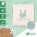 Harbalind Organic Warming Cushion for Babies & Children - Sniff Bunnies Herbal Pillow | 100% Cotton | 19x19 cm Birth Gift with Mint Scent - Buy Online on GoSupps.com