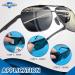 Protective Eyewear Coating Kit | Lens Cleaner with Microfiber Cloth | Prevents Scratches on Glasses & Sunglasses - Buy Online on GoSupps.com