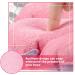 Inflatable Bath Pillow Set - Terry Cloth Covered Spa Pillow for Neck Support in Bathtub and Hot Tub - 3 Pieces (Pink, Green, White) - Buy Online on GoSupps.com