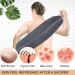 Migliore Wear Double-Sided Back Scrubber for Shower - Exfoliating Loofah Bath Scrub - Deep Cleaning Body Washer - Men & Women - Grey - Buy Online on GoSupps.com