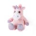 Warmies Soft Toy 33 cm Fully Heatable with French Lavender Glittery Pink Unicorn