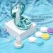 5-in-1 Green Travel Contact Lens Case with Mirror, Tweezers, Remover Tool & Solution Bottle - Buy Online on GoSupps.com
