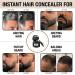 Instant Hair Concealer for Greys & Thinning Hair - Sweat Resistant Hair Tint for all Hair Types - Hairline Powder (Brown) - Buy Online on GoSupps.com