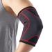 Rymora Fitness Elbow Brace- S, Compression Support Sleeve for Tendonitis, Tennis Elbow, Golf Elbow Treatment, Weightlifting & Weak Joints - Reduce Joint Pain During Any Activity! S Single (Slate Grey)