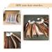 RINBOOOL 8 Inch Hair Swatch Testing Kit 6 Levels - 100% Natural Remy Human Hair | Salon Sample Pack - 30 Pieces per Pack - Buy Online on GoSupps.com