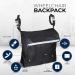 DTT Multifunction Wheelchair Bag Mobility Scooter Backpack Padded Rear Multi - Pocket Waterproof Storage Well- - Buy Online on GoSupps.com