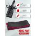 Feather Tickle Teaser Stick & Blindfold Eye Mask for Role Play & Cosplay - International Shipping Available - Buy Online on GoSupps.com