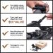 TACTICON 45 Degree Offset Flip Up Iron Sights for Rifle with Front Sight Adjustment Tool | Rapid Transition Backup BUIS Set for Picatinny/Weaver Rails - Buy Online on GoSupps.com