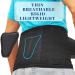 AVESTON Back Brace for Lower Back Pain Relief 6 ribs Belt with Lumbar Pad Support for Men/Women Light Thin Orthopedic Rigid Adjustable Brace Herniated Disc - Size 25 33 Inch Around Belly Small - Buy Online on GoSupps.com