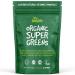 BodyMe Organic Superfood Blend of Wheatgrass Chlella Moringa Spirulina Ashwaganda and Other Organic Greens - 30 Servings 9.52 Oz