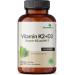 Futurebiotics Vitamin K2 (MK7) with D3 Supplement - Non-GMO Formula - 5000 IU Vitamin D3 & 90 mcg Vitamin K2 MK-7 250 Vegetarian Capsules 250 Count (Pack of 1) - Buy Online on GoSupps.com