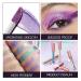 Hotiary Shimmer Glitter Liquid Eyeshadow Set - 10 Metallic Pigments for Sparkling Eyes - Gift Shiny Pen Eyeliner Kit - Buy Online on GoSupps.com