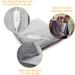 Medisana HDW Cuddly Heating Ceiling - Washable Automatic Switch-Off 4 Temperature Levels Gray/Dark Gray 180 x 130 cm | International Shipping Available - Buy Online on GoSupps.com