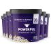 Powerful Overnight Oats Oatmeal Cup, High Protein, Whole Grain, Kosher, Natural Ingredients, 20g Protein, Blueberry and Vanilla, 6 Pack