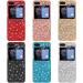 Tivenfezk Nadoli Glitter Case for Samsung Galaxy Z Flip 5 - Black Glossy Bling Ultra-Thin Shockproof Protective Cover - Buy Online on GoSupps.com