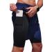 Ewedoos 2 in 1 Workout Shorts Men 7 Inch Running Shorts for Men with 3 Pockets Quick Dry Athletic Gym Shorts for Men 2 in 1 Shorts Large Navy