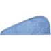 Microfiber Hair Towel Wrap | Super Absorbent Hair Turban with Buttons | Fast-Dry Salon Hair Cap - Blue - One Size - Buy Online on GoSupps.com