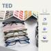 Buy The Reading Glasses Company 4-Pack Readers for Men & Women - Stylish Black & Gray +1.00 Diopters - Feders' Hinges - Buy Online on GoSupps.com