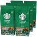 STARBUCKS House Blend Medium Roast Ground Coffee 200 g (Pack of 6) & Single-Origin Colombia Medium Roast Ground Coffee 200 g (Pack of 6) - Buy Online on GoSupps.com