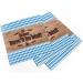 Ittenga Bayrisch Blau Wei Schee Napkins 30x30cm - 20 Pack 3-Layer for Oktoberfest & Festivals - Buy Online on GoSupps.com