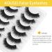 KOUSEI Cat Eyes False Eyelashes - Wispy Natural Faux Mink Lashes (6 Pairs) - Light Volume Short Fake Eye Lashes Multi-Pack - Buy Online on GoSupps.com