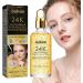  Bexdug 24K Gold Essence for Face 24K Pure Gold Serum for Face Golden Facial Serum for Face Line Day and Night Reactivates Young Skin - Buy Online on GoSupps.com