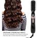 4-in-1 Hot Air Hair Blow Triple Barrel Waver | Automatic Curling Iron & Straightener Brush - Tourmaline Ceramic Low Noise Design - Buy Online on GoSupps.com