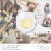 ASAKUKI 700ml Premium Essential Oil Diffuser - 5 in 1 Ultrasonic Aromatherapy Vaporizer with Timer, Auto-Off Safety Switch, and 7 LED Light Colors - White Wood - Buy Online on GoSupps.com
