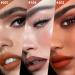 FOCALLURE 4-Piece Matte Lipstick Set | Velvety Liquid Lipstick Kit for Long-Lasting Waterproof Nude Lips | Ideal for Girls and Women - Buy Online on GoSupps.com
