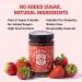 GOOD GOOD Sweet Strawberry Jam - Keto Friendly - Low Calorie and No Added Sugars - Vegan - Gluten Free - Preserves - 330g x 2 - Buy Online on GoSupps.com