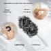 PPHAO Bamboo Charcoal Loofah on a Stick | Back Bath Brush Long Handle | Shower Loofah for Men and Women - 1 Pack - Buy Online on GoSupps.com