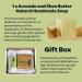 Motherlylove SENSITIVE SKIN Gift Box: Natural Soothing Repair Oil & Shea Butter Soap - Vegan Formula, Made in UK by Expert Midwife - Buy Online on GoSupps.com