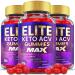 (3 Pack) Elite Keto ACV Gummies - Max Strength Formula - Keto Elite Plus ACV Keto Elite Gummies Keto+Elite Gummies Apple Cider Vinegar Weight Shark Loss Tank Vitamin B12 Beet Root (180 Gummies)
