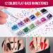 Fandamei 15-Piece Nail Art Brush Set for Gel Nails - Dotted Pens Rhinestones Ultra-Thin Sequins & Roller Strips - Perfect Manicure Kit - Buy Online on GoSupps.com