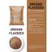 5 Lb. Ground Brown Flaxseed Powder | Omega-3 Fats | NON GMO | Gluten-free | 80 oz - Buy Online on GoSupps.com