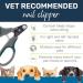 Zen Clipper Pet Nail Clippers for Dogs | Safe Easy & Quiet Stainless Steel Nail Care - Medium (3mm Hole) - Buy Online on GoSupps.com