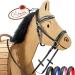 Esposita bitless bridle for wooden horses Black small small Black