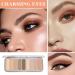 9 Colors Eyeshadow Palette Matte Nude Eye Makeup Palette Ultra-Blendable Long Lasting High Pigmented Waterproof Nudes Neutral Smooth Eye Shadow Palette for Women Natural Charming Looking #04 9 Colors #04 - Buy Online on GoSupps.com