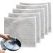 Hevito Clean Cloth Hevito Multipurpose Wire Miracle Cleaning Cloths Multipurpose Wire Dishwashing Rags for Wet and Dry Multipurpose Wire Miracle Cleaning Cloths Non Scratching (5 Pcs)
