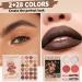 Palette De Maquillage Pour Les Yeux Fard Joues Mat Tenue Longue | Illuminateur Fard Joues Contour Livre de Beaut | Pour Visage Quotidien F te Voyage Vacances Anniversaire Mariage - Buy Online on GoSupps.com