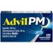 Advil PM Pain Reliever And Nighttime Sleep Aid, Pain Medicine With Ibuprofen For Pain Relief And Diphenhydramine Citrate For A Sleep Aid - 120 Coated Caplets 120 Count (Pack of 1)