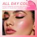 2PCS Cooling Water Jelly Lip Tint & Blush - 3-in-1 Cheek & Lip Makeup - Chill Poppy Pink Stain Gloss - Buy Online on GoSupps.com
