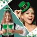 117 Pcs St. Patrick's Day Glitter Face Tattoos - Shamrock Clover Temporary Jewelry Stickers for Party Accessory - 33 Sheets - Buy Online on GoSupps.com
