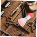 Gogogmee Barber Brush Barber Neck Duster Barber Neck Brush Neck Duster Brush for Hair Cutting Haircut Brush Hair Cutting Accessories Barbers Brush Hair Duster Barber Duster Barber Supplies 14.50X8.50X8.50CM Pink - Buy Online on GoSupps.com