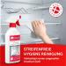 Nordicare Hygienic Fridge Cleaner Spray - Interior Refrigerator Cleanser - Removes Residue Dirts and Odour - Streak Free Shine Results Fresher Food for Longer - Made In Denmark (500ml) - Buy Online on GoSupps.com